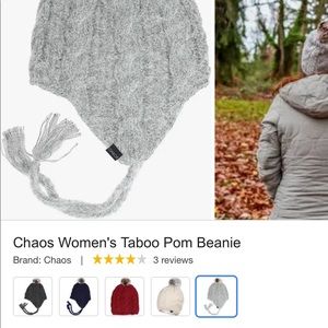 Chaos Women’s Pom Pom Beanie